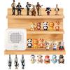 Eirolace Mensola Tonie magnetica 3 livelli, Supporto magnetico Tonie per 25+ figurine, compatibile Toniebox 1&2, doppio magnete, angoli arrotondati, Porta Tonie e Organizzatore Tonie per ragazze e ragazzi