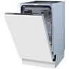 Hisense - Lavastoviglie HV523E10 Capacità 10 Coperti Classe E Colore Grigio