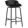 Normann Copenhagen - Sgabello bar Hyg - Nero - Polipropilene - Designer Simon Legald