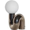 Petite Friture - Lampada da tavolo Neotenic - Argento - Ceramica smaltata - Designer Jumbo