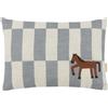 NOBODINOZ - Cuscino Vibes - Blu - Lino francese
