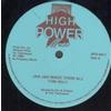 JAH JAH MADE THEM ALL/RUN FOR COVER 12" SINGLE UK HIGH POWER 1986 (Vinyl LP)