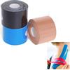 GTAGKOMMEN 3X Kinesio tape（Black+Blue+Beige）, 5m x 5cm kinesio tape ogni volume, Nastro kinesiologico impermeabile ed elastico, Nastro kinesiologico, Ideale per il ginocchio, articolazioni, supporto muscolare.