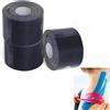 GTAGKOMMEN 3X Kinesio tape（Black）, 5m x 5cm kinesio tape ogni volume, Nastro kinesiologico impermeabile ed elastico, Nastro kinesiologico, Ideale per il ginocchio, articolazioni, supporto muscolare.