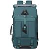 JIABAOZ Zaino da Viaggio Trekking Impermeabile Grande per Uomo Donna, Grande Borsone da Viaggio 60 80L, Borsone 2 in 1 Convertibile con Scomparto Scarpe per Viaggi, Montagna, Campeggio (Blu,80L)