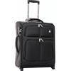 AeroLiteTM Aerolite Valigia espandibile da 42 l, 55 x 40 x 20 cm + set di borse da viaggio Ryanair da 40 x 20 x 25 cm, Nero, 55x40x20(+3), Valigia Bagaglio Cabina