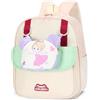 PROTAURI Zainetto Bambina, Zaino Asilo Bimbo con Cinturino Toracico e Portamonete, Sacca Asilo con Cartoon Animale Mini, Impermeabile e Leggero, 2-6 Anni, 8L, Design Bambina Piccola