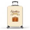 MAYJOYDIY Copri bagagli elastici 25W48, Adventure Begins, m