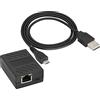 zdyCGTime RJ45 Adattatore di rete uno a due Splitter di rete Connettore splitter RJ45 con cavo di Alimentazione micro USB (Supporta due Dispositivi per Accedere a Internet contemporaneamente)(1Pezzo)