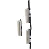 /G Tasto laterale Set pulsanti di accensione e volume Parte per Samsung Galaxy J5 (2016) J510 / J7 (2016) J710 (argento)