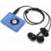 Bewinner Player MP3 da 8 GB per Nuoto e Corsa, IPX8 Waterproof Underwater Music Player, Clip Multifunzionale MP3 con Cuffia (BLUE)
