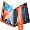 TAURI 2 Pezzi Pellicola Prottetiva per iPad (A16) 11a/10a Generazione (2025/2022), Vetro Temperato, Durezza 9H, Alta Definizione, Anti-Graffio, Senza Bolle - Strumento di Installazione Incluso
