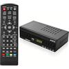 XILANHUA Decoder digitale terrestre 2026 - Ricevitore Digitale Terrestre DVB-T2 H.265 Full HD 1080p, Funzione PVR, Porte USB, HDMI e SCART, Tuner TV Digitale Terrestre Set-Top Box