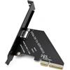Elprico PCIE 4.0 X4 a Oculink SFF 8612 Adattatore, Scheda Grafica Esterna SFF-8611, Adattatore di Trasferimento di Dati Ad Alta velocità, Scheda Grafica Esterna Connessione per NVME SSD