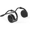 XUJAIOLQP Cuffie da dietro la testa, Bluetooth 5.0, con archetto da collo, leggere, pieghevoli, wireless, resistenti al sudore