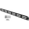 Stalflex Armadio Rack Pannello di Ventilazione 19 Pollici 1U - Realizzato in Acciaio - Accessori per Rack per computer e server - Pannello di Ventilazione con Organizzatore di Cavi a Scomparsa