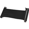 ASHATA PCIE 4.0 X16 Cavo di Prolunga Flessibile Ad Alta velocità, Cavo di Prolunga VGA PCIE 4.0 Inverso a Doppia Faccia da 180 Gradi per Scheda Grafica GPU, Trasmissione 128 Gbps (Nero)