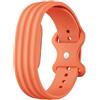 GIOPUEY Cinturini Compatibile con Google Fitbit Air, Morbido Silicone Cinturino [Resistente all'Usura] [Traspirante] - Orange