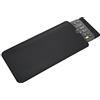 iKammo Custodia in pelle PU per tastiera Logitech K380 Wireless Keyboard/Apple Wireless Magic Keyboard A2449 A2450 MLA22LL/A A1644 iMac 24, custodia da viaggio per tastiera wireless Bluetooth, nero
