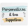Woopers Tappetino Mouse Pad Personalizzato con Foto e Scritte