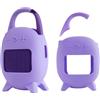 Hesupy Custodia protettiva in silicone base per JBL CLIP 5, custodia protettiva morbida a prova di caduta antiurto per altoparlante portatile CLIP5, accessori per organizer per esterni, protezione completa