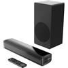 Oakcastle SB40 Xtra Soundbar per TV 2.1 con Subwoofer Cablato 90W RMS | Soundbar Bluetooth 5.4 con HDMI ARC, Ottico, AUX e Riproduzione USB | Sound bar Home Theater Montabile a Parete