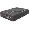 KOLHGNSE Subwoofer per auto, 600 W, 8 pollici, piatto, subwoofer sotto il sedile con amplificatore e ingresso di livello alto/basso per auto, SUV, camper, Bass Boost 0-12 dB