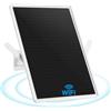 LIFEMOI Amplificatore di segnale WiFi dual-Band esterno per router 2,4 GHz, ripetitore WiFi, 490 ft/150 m, pannello solare 15W/5V, impermeabilizzazione, 20000 mAh,Adatto per aziende agricole e spazi