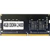 XIDIT Memoria DDR4 4G RAM 2400Mhz Memoria Laptop 288 Pin 1.2V SODIMM RAM PC4 19200 Memoria RAM per Memoria Laptop