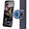 KOSLEOW Supporto Magnetico per Cellulare Universale 360°, Doppia Base con Magneti N52 per Palestra, Auto, Casa Compatibile con iPhone 12-16 e Tutti i Smartphone 4.7-6.9