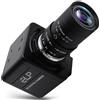 Svpro 4K Ultra HD Webcam con obiettivo varifocal 5-50mm Mini USB Camera 3840X2160@30fps con sensore IMX317, telecamera UVC esterna Zoom manuale per Mac/Window/Linux/Raspberry Pi