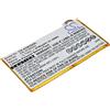 akku-net Batteria per tablet Acer Iconia One 10 A3-A40 (spina a 5 pin), 3,7 V, polimeri di litio