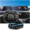 RUIYA Compatibile con Peugeot e-3008 | e-5008 GT Allure 2024-2026 2027 21 Pellicola Protettiva per Navigatore, Nano Material Navigation Touchscreen Pellicola Protettiva Proteggi Schermo