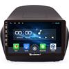KUNFINE Car CarPlay Android Auto Navigazione Stereo GPS Radiocamera retromarcia Display 10 IPS Schermo tattile Headunit Tablet Pad Lettore multimediale Per Hyundai Tucson Ix35 2010-2015, 4 Core 2G+64G