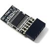 JINTAI Modulo TPM 2.0 LPC 12Pin con Infineon SLB9665 Windows 11 Upgrade di Ricambio per Scheda Madre gigabyte GCTPM2.0_S (12pin1) per X299X per MASTER/X299 DESIGNARE EX/X299X
