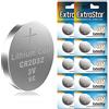 EXTRASTAR CR2032 alkaline 3V non-rechargeable battery batterie a bottone al litio, confezioni da 10