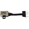 ZAHARA Connettore Alimentazione Carica DC Power Jack per dell Latitude 13 3301 / Vostro 13 5390 5391 Latitude 3301 Insp-Iron 5390 5391 04K41T 4K41T WASP13 450.0GW01.0001 DC Jack/Power Jack