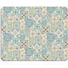 icolor Tappetino per mouse di alta qualità, con bordi cuciti, 260 x 210 mm, grande formato, spessore 3 mm, lavabile, antiscivolo, superficie liscia per laptop, ufficio, casa e computer desk pad