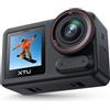 XTU S7 PRO Action Cam 4K 50FPS - Stabilizzazione Super 5.0, AI ISP, Sgancio Magnetico Rapido, Sensore 1/2'' 48MP, WiFi 6, Correzione Orizzonte 360° per Moto, Vlog e Viaggi
