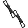 Rubu22a Confezione da 2 comode cinghie da polso per iPad Pro/iPad Air/Kindle Fire HD/Samsung/Lenovo Tablet, fascia elastica leggera e portatile, supporto per dita per tablet (nero)