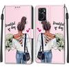 Feyten Cover per Oppo Realme 9i/A36 4G/A76 4G/A96 4G/K10 4G, Custodia in Pelle Oppo Realme 9i/A36 4G/A76 4G/A96 4G/K10 4G, Flip Custodia Pelle PU con [Magnetica] Cover a Libro Portafoglio (Ragazza)