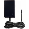 OPAHUTER Adattatore caricabatterie Compatibile con computer portatile, 24 W, 12 V, 2 A, compatibile con CHUWI UBook X, GemiBook Pro, Herobook Pro, GeoBook 3 2E, LincPlus Jumper EZbook X3 6 Medion Treksto