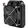 VBESTLIFE Ventola del Radiatore ad Acqua Fredda Raffreddamento ad Acqua Ventola dello Scambiatore di Calore a 8 Liquido Freddo Radiatore 90MM Ventola più Veloce