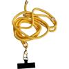 PhoneThrone - Cordino per Cellulare Porta Cellulare da Collo Resistente e Sicuro, Laccetto per Cellulare Accessori Telefono Compatibile con Smartphone con Custodia a Copertura Totale (Giallo)