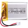 Liter energy battery Batteria 603040 LiPo 3.7V 800mAh 2.96Wh Ricaricabile Connettore PH2.0 (JST-PHR-02) Tipo B Litio: Assicurarsi che la polarità del dispositivo corrisponda 42x30x6mm (PH2|800mAh|603040)