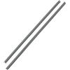 Gintai Piedini in gomma antiscivolo di ricambio per HP ZBook Fury 15 G7 G8 FPZ50 (1 lungo + 1 corto/lungo: 33,8 × 0,9 × 0,4 cm Corto: 31,5 × 0,9 × 0,3 cm) (grigio)