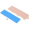 VGOL Dissipatore di Calore A 1 Lato con Cuscinetto Termico in Silicone Adatto per Laptop con SSD M.2