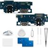 Extkry Connettore di Ricarica per Samsung Galaxy A32 5G Kit Riparazione | Porta di ricarica flat ricarica porta caricabatterie charging port microfono con kit di riparazione.