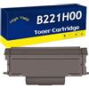 RTEUYH Per Cartuccia Toner Per Lexmark B221H00 B2236dw | Compatibile Con Stampanti B2236dw, MB2236adw, MB2236adwe, B2442dw, B2546dn 1-Pack