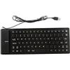 ulafbwur 85 Tasti Portatile Pieghevole Wired USB Mute Silicone Tastiera per Laptop/Computer Flimikun